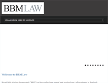 Tablet Screenshot of bbmlaw.co.za